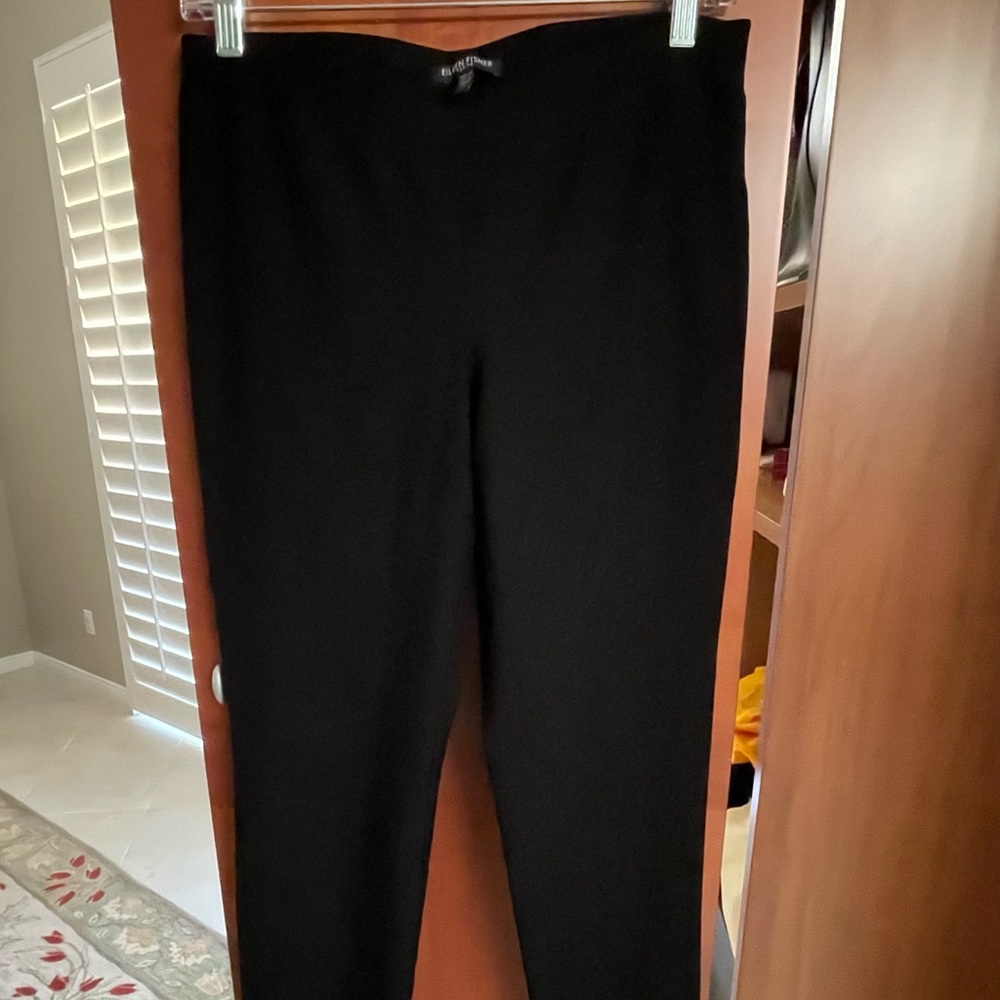 Eileen Fisher slim pant.